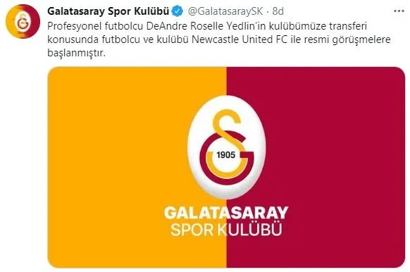 Son dakika: Galatasaray DeAndre Yedlin transferini açıkladı