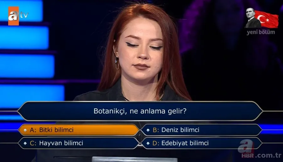 Milyoner'de şaşkına çeviren anlar! "Edebiyata ilgim var" dedi İstiklal Marşı sorusunda elendi 18