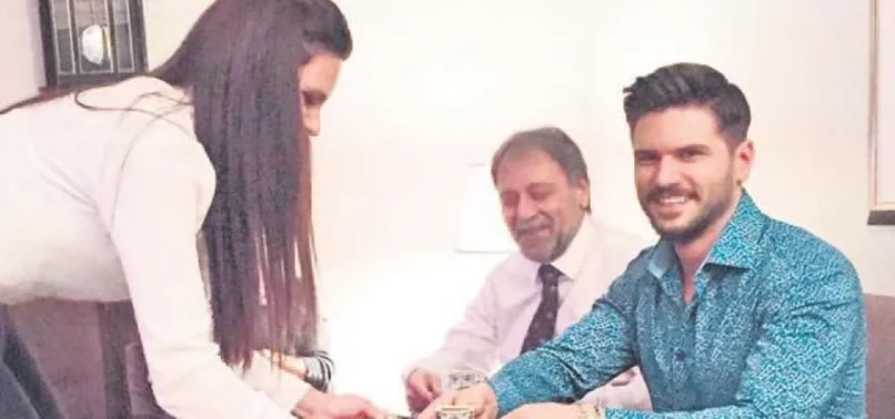 Tolgahan Sayışman, Almeda Abazi'yi ailesinden istedi