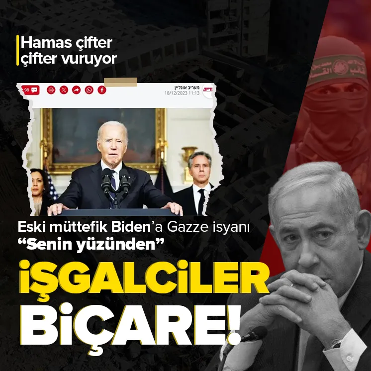 Biden’a Gazze isyanı! İşgalciler yalnızlaşıyor