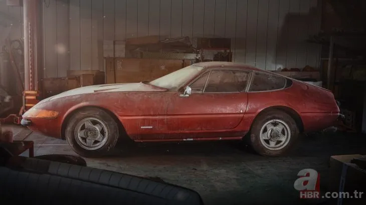 Ferrari 365 GTB / 4 Daytona garajdan çıktı! Gözlerine inanamadılar...