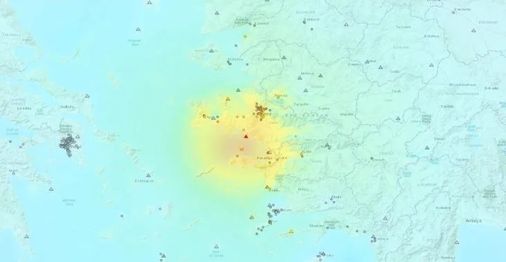 İzmir depremi sonrası şok etkisi yaratan harita! 18 ülke...