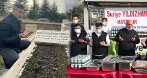 İzzet Yıldızhan 300 kişiye yemek verdi