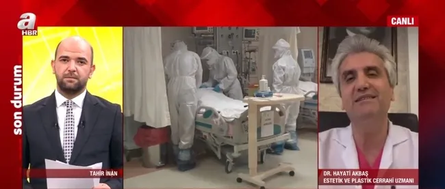 Koronavirüs sürecinde neler yaşadı? Ünlü estetik cerrahı Dr. Hayati Akbaş A Haber’de anlattı - 1