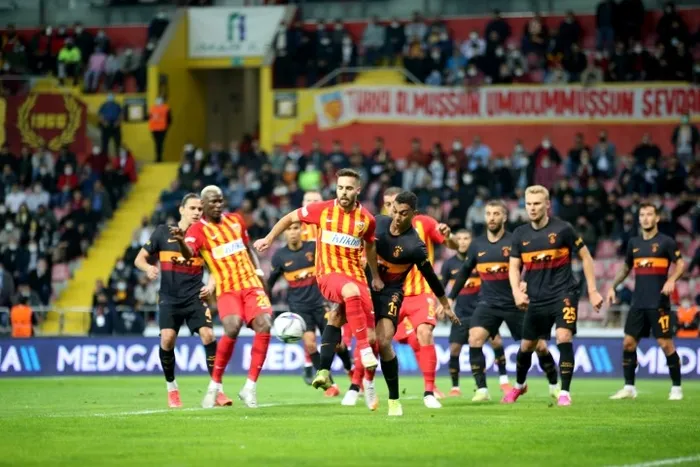 Kayserispor 3-0 Galatasaray MAÇ SONUCU ÖZET