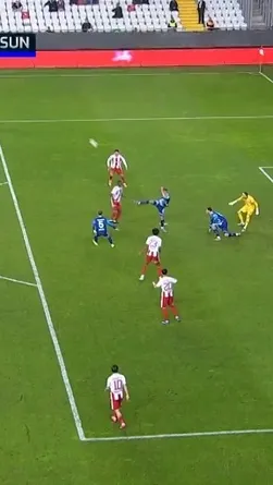 Samsunspur Ndiaye'nin attığı golle 1-0 öne geçti