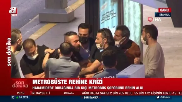 Son dakika: İstanbul Haramidere metrobüs durağında rehine krizi - 7