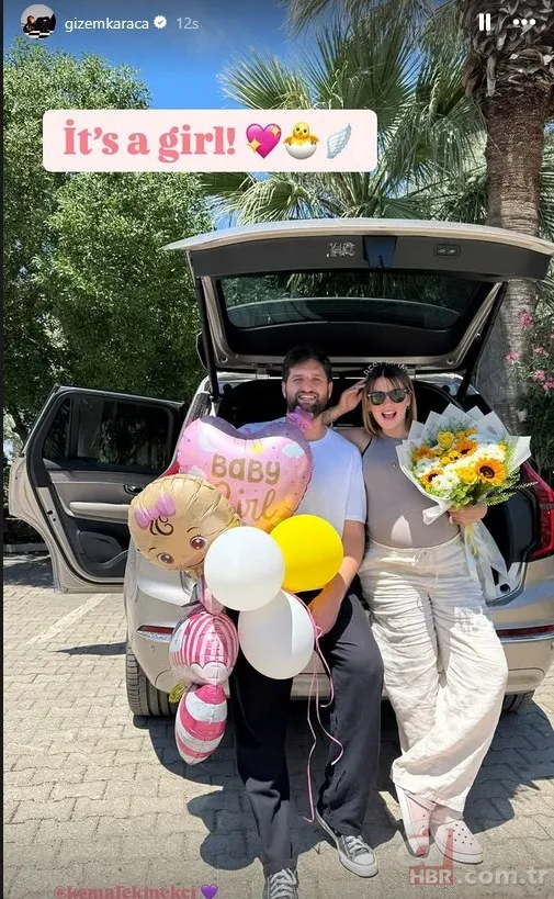 Tahminler doğru çıktı! Gizem Karaca'nın bebeğinin cinsiyeti belli oldu 6