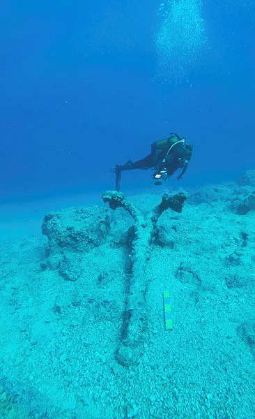 Antalya’da Osmanlı savaş gemisi batığı bulundu