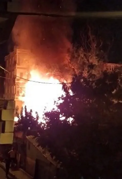 Başakşehir’de korkutan olay! Alev alev yandı - 1