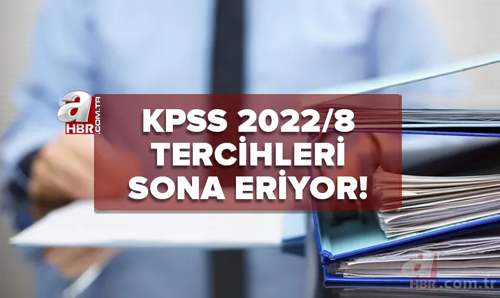 KPSS 2022/8 tercihleri sona eriyor! Tarım ve Orman Bakanlığı personel alımı tercih nasıl yapılır? Kadro dağılımı ve şartlar... 1