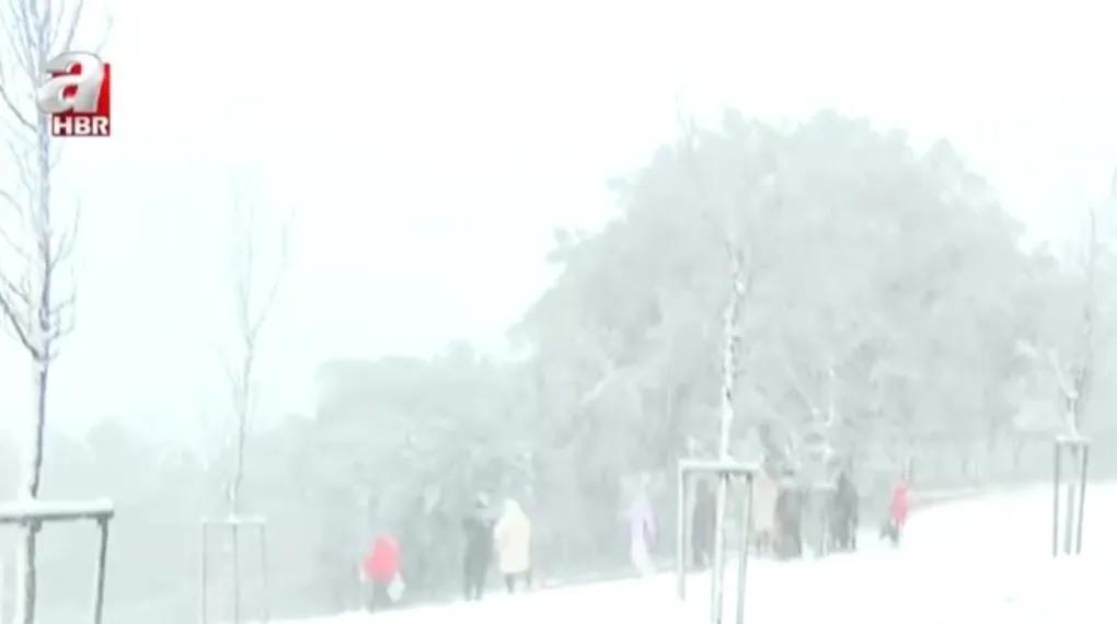 İstanbul'un birçok ilçesinde yoğun kar var