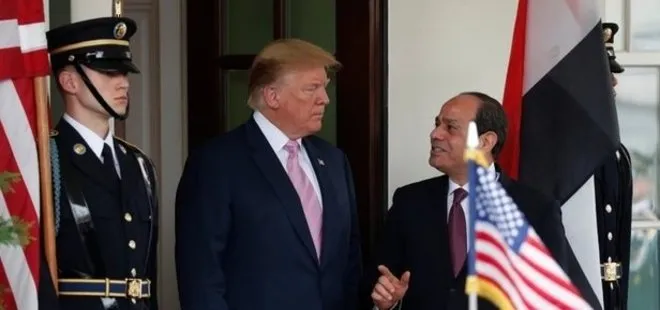 Trump’tan darbeci Sisi’ye övgü