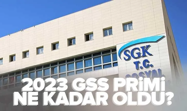 2023 GSS Primi ne kadar oldu? Genel Sağlık Sigortası Prim Borcu Hesaplama Ekranı | GSS nedir?