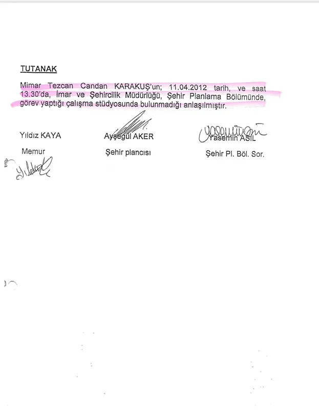 Bankamatik mimar Tezcan Karakuş Candan'ın belgeleri ortaya çıktı! Çankaya Belediyesi yöneticileri de tutanak tutmuş - 9