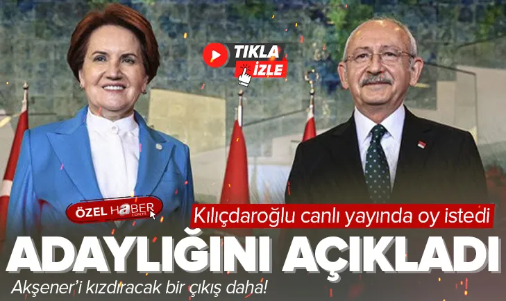 Kılıçdaroğlu’ndan ’adayım’ açıklaması