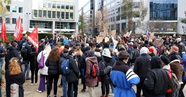 Brüksel'de ırkçılık ve polis şiddeti protesto edildi - 2