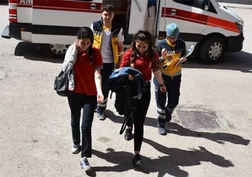 Çok sayıda liseli zehirlenip hastanelik oldu