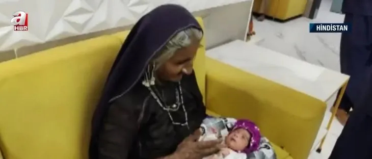 Doktorlar mümkün değil dedi! İmkansızı başardı: Jivunben Rabari 70 yaşında ilk kez anne oldu