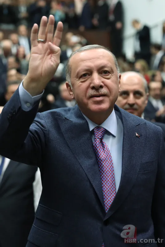 Başkan Erdoğan partilileri selamladı! O anlar böyle görüntülendi... 18