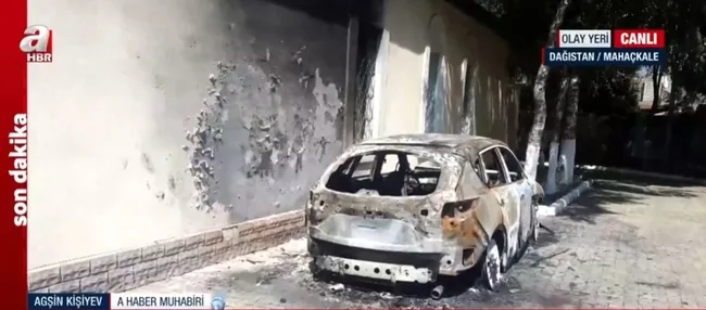 Rusya’nın Dağıstan bölgesinde yine terör saldırısı! Dağıstan saldırısı Rusya lideri Putin’e mesaj mı? Saldırının izleri A Haber’de