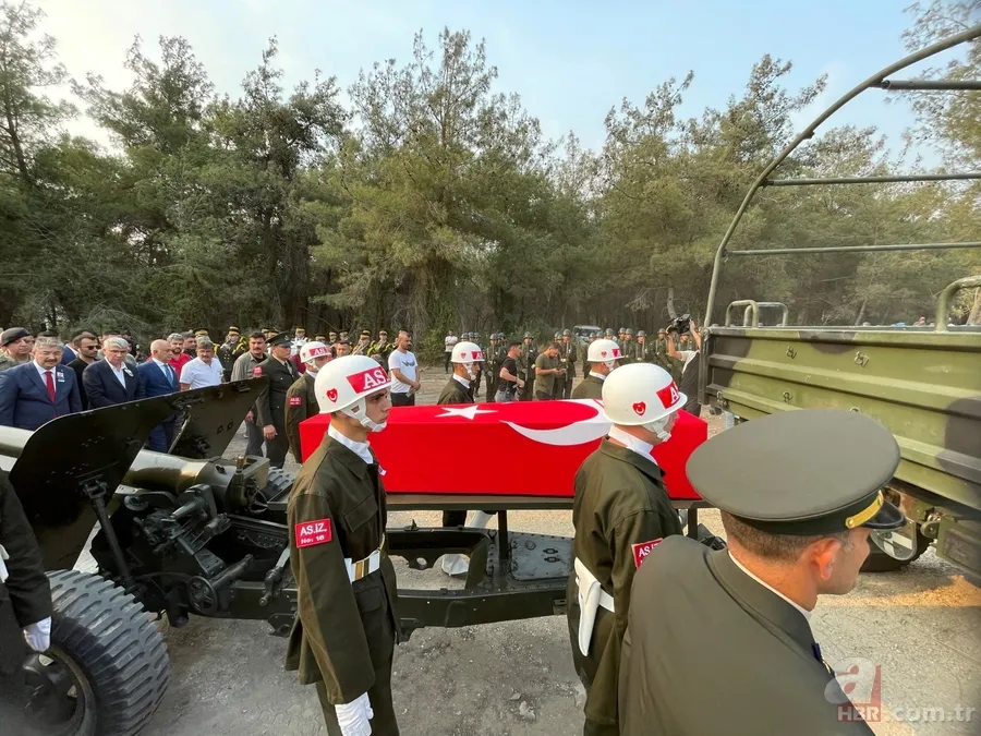 Şehit İstihkam Uzman Çavuş Taner Torun'un cenazesi Osmaniye'de defnedildi 9