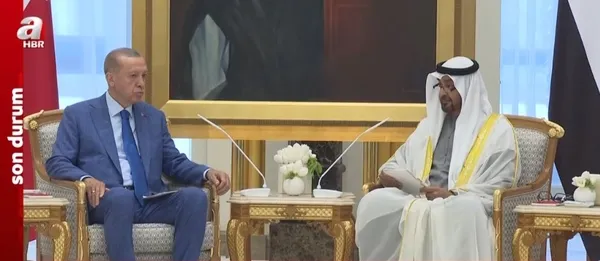 Başkan Erdoğan BAE Devlet Başkanı Al Nahyan ile görüştü ve imzalar atıldı! 50.7 milyar dolarlık anlaşma