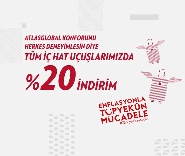 Atlasglobal Havayolları'ndan enflasyonla mücadeleye katkı - 1