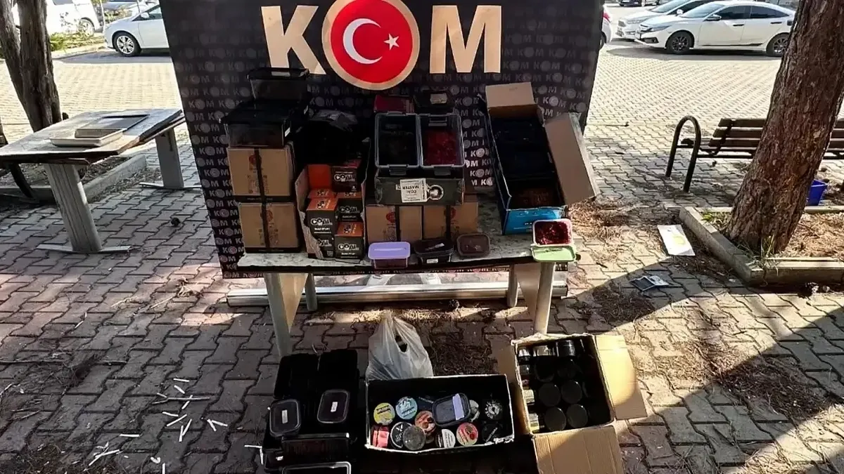 Kayseri'de 58 kilo kaçak tütün yakalandı