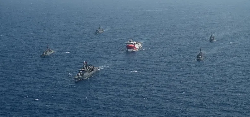 MSB'den flaş Oruç Reis açıklaması: Araştırma gemisine refakat ve koruma sağlanıyor