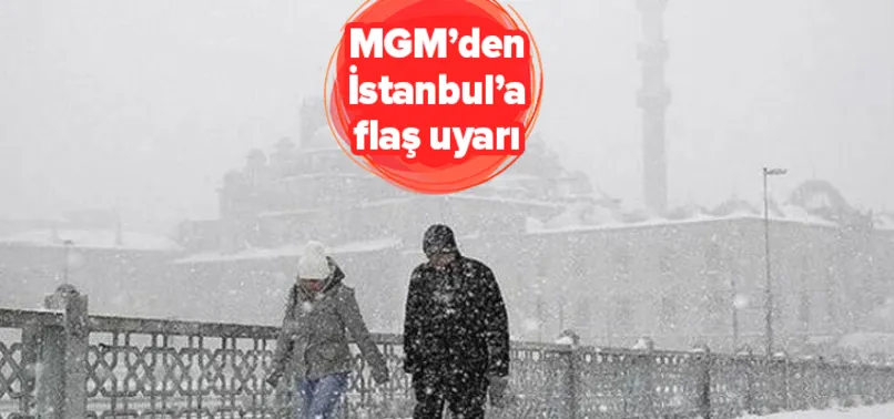 Meteoroloji'den flaş İstanbul uyarısı! Kar yağacak iller açıklandı! Cuma günü hava nasıl olacak?