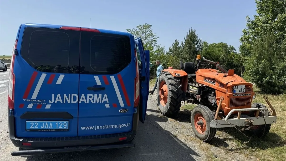 Kırklareli'nde traktör kazası! 1 kişi can verdi