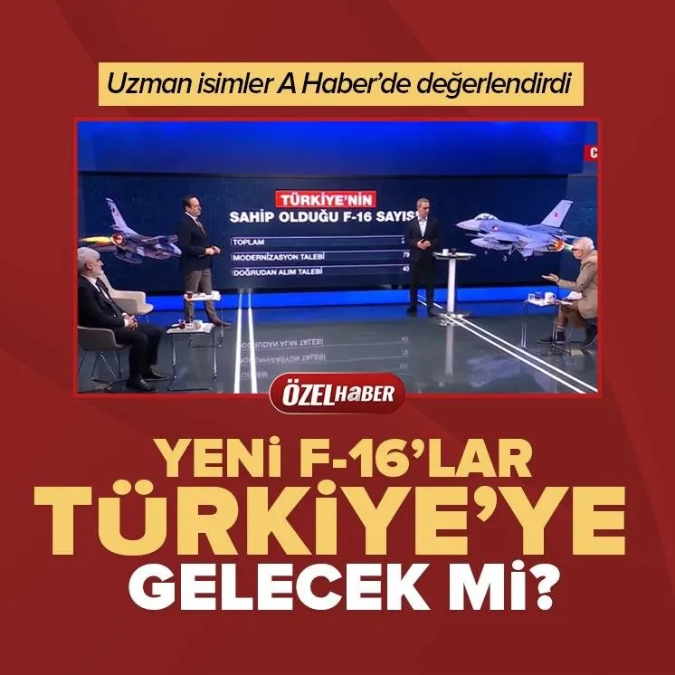 ABD’den Türkiye’ye F16 satışı adımı