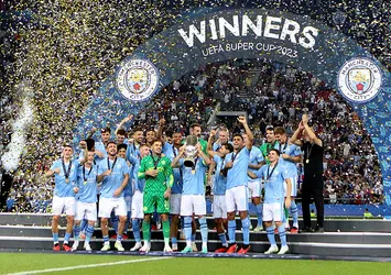 UEFA Süper Kupa'da zafer Manchester City'nin oldu