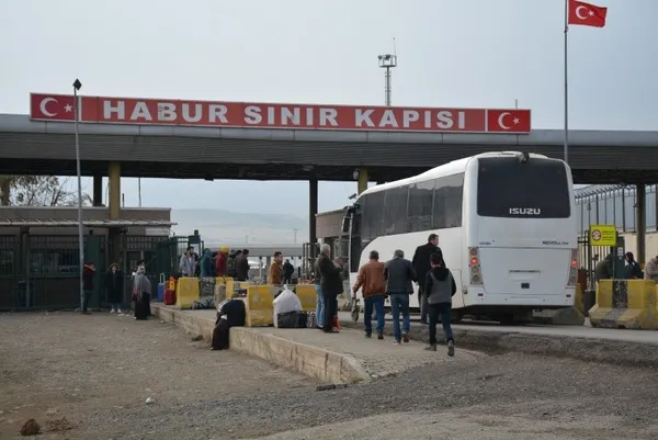 Habur Sınır Kapısı 'koranavirüs' nedeniyle kapatıldı - 3