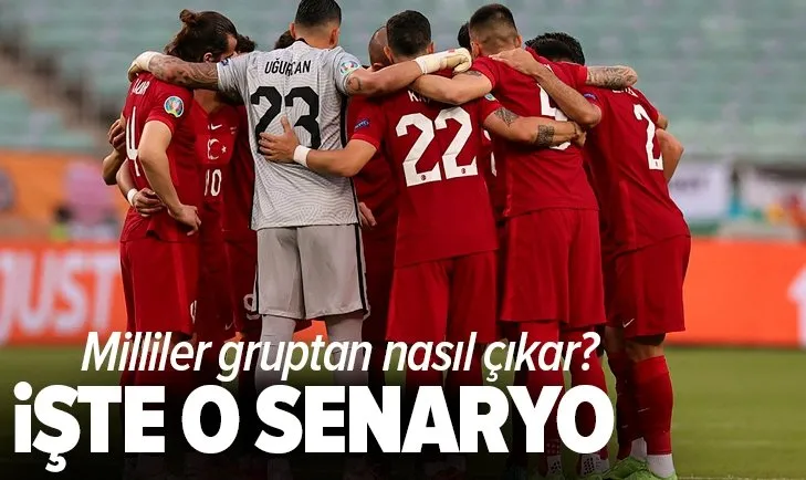 Türkiye EURO 2020’de gruptan nasıl çıkar? İşte o senaryo