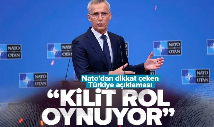 NATO Genel Sekreteri Stoltenberg’ten flaş açıklama: Türkiye terörle mücadelede kilit rol oynuyor