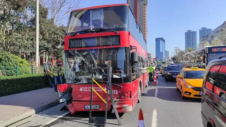 Beşiktaş’taki İETT otobüsü kazasının görüntüleri ortaya çıktı
