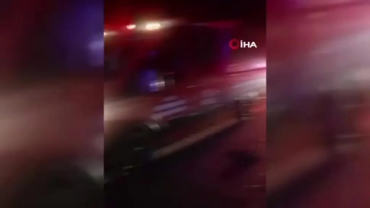 Soma’da servis minibüsü devrildi