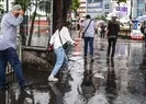 İstanbul’da beklenen sağanak yağış başladı!