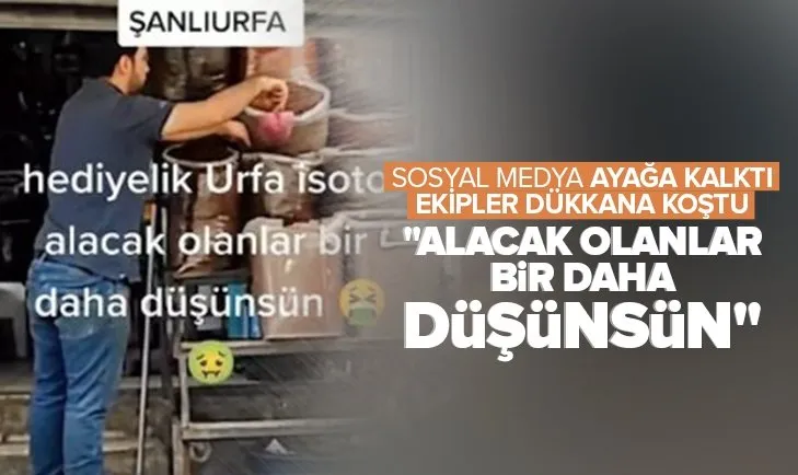 Sosyal medyayı ayağa kaldıran görüntü! Yere dökülen biberleri satan esnafa ceza: Alacak olanlar bir daha düşünsün
