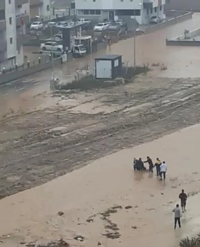 Adana sular altında! Yollar çöktü, köprü kapatıldı