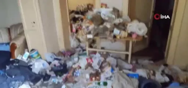 Eskişehir’de çöp ev vakası