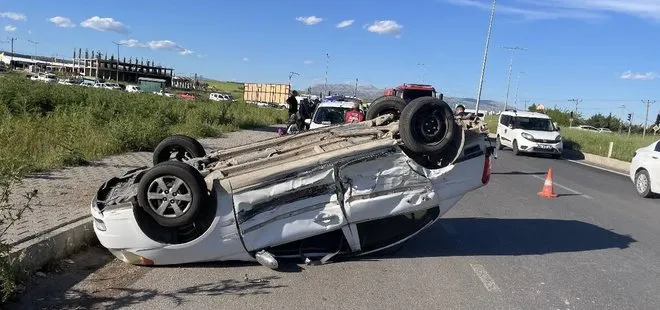 Adıyaman’da 2 trafik kazasında 4 kişi yaralandı