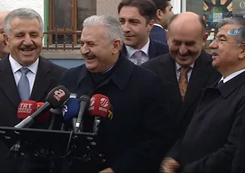 Başbakan Yıldırım'ın esprisi güldürdü