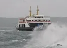 Deniz ulaşımına olumsuz hava engeli!
