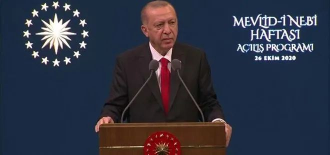 Son dakika: Başkan Erdoğan’dan Mevlid-i Nebi Haftası Açılış Programı’nda önemli açıklamalar