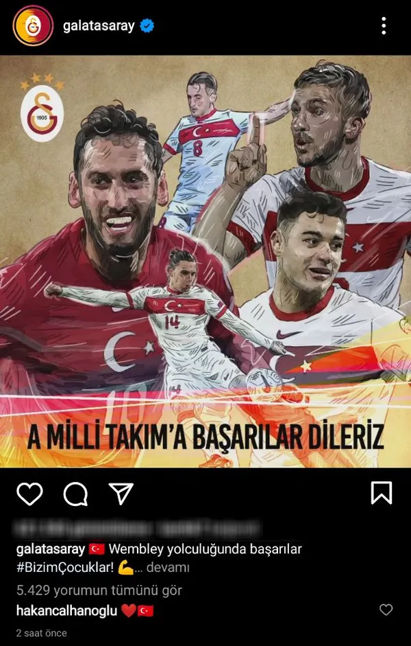 Galatasaray'dan heyecanlandıran paylaşım! Hakan Çalhanoğlu detayı dikkat çekti - 4