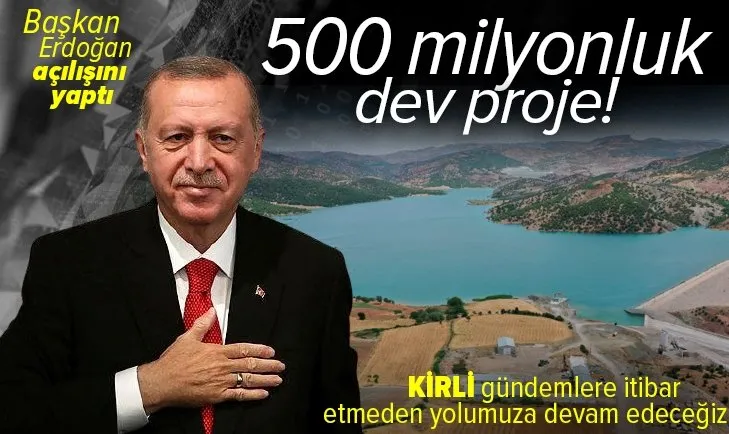 Son dakika: Yukarı Afrin Barajı açılıyor! Başkan Erdoğan'dan önemli açıklamalar