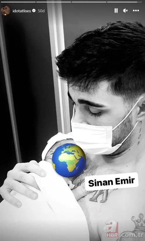 İdo Tatlıses ve Yasemin Şefkatli'nin bebekleri doğdu! İlk paylaşım geldi, ikizler göründü! İbrahim Ayel ve Sinan Emir... 8